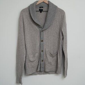 J. Crew Men's Slim Softspun Contrast Cardigan